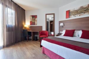 Postel nebo postele na pokoji v ubytování Hotel Best Auto Hogar