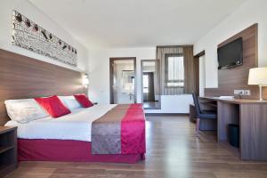 Postel nebo postele na pokoji v ubytování Hotel Best Auto Hogar