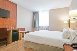 Katil atau katil-katil dalam bilik di Hotel Best Andorra Center