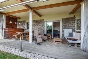 Posezení v ubytování Appartement Obkircher
