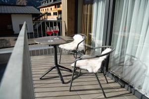 Balkón alebo terasa v ubytovaní tannberg LODGE
