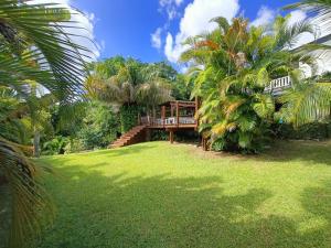 Сад в Villa de 4 chambres avec piscine privee jardin clos et wifi a Morne a l'Eau a 8 km de la plage