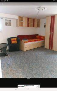 Postel nebo postele na pokoji v ubytování Gästezimmer Neumann