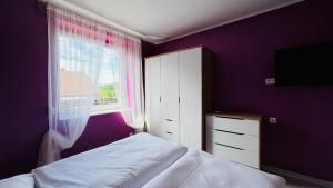 Postel nebo postele na pokoji v ubytování Apartment Am Paradies