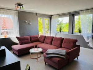 Posezení v ubytování Apartment Am Paradies