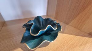 a large bowl sitting on a wooden floor at Chez Patisa - Business and Tourism - RBNB in Guebwiller +52 photos