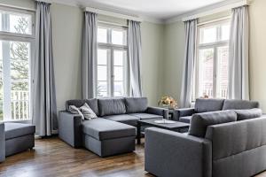 Posezení v ubytování Elbpanorama Lauenburg