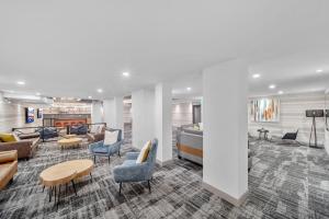 Cannery Lofts Niagara的休息区