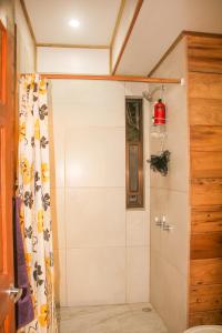 Koupelna v ubytování Casa Por Fin