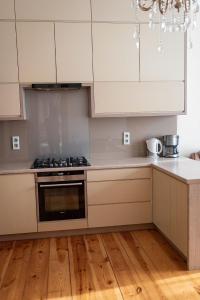 Cuisine ou kitchenette dans l'établissement Apartament Kwiatowa