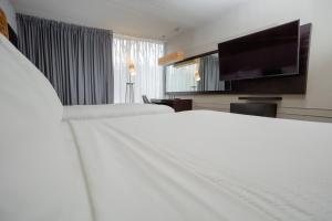 Katil atau katil-katil dalam bilik di Courtyard by Marriott Tuxpan Veracruz