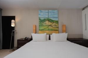 Katil atau katil-katil dalam bilik di Courtyard by Marriott Tuxpan Veracruz