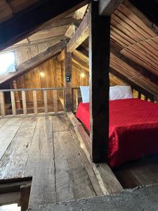Postel nebo postele na pokoji v ubytování Cabañas Del Valle