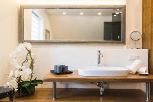 Koupelna v ubytování Appartement Auszeit