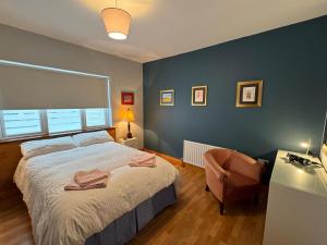 Krevet ili kreveti u jedinici u okviru objekta Aherlow Valley Hideaway