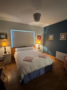 Krevet ili kreveti u jedinici u okviru objekta Aherlow Valley Hideaway