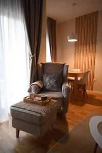 Posezení v ubytování MB APARTMAN TARA