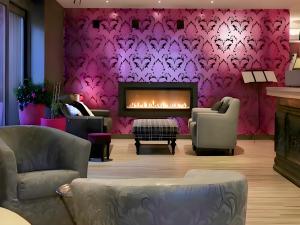 Posezení v ubytování Hotel Myrtilles
