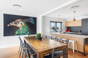 Kuchyň nebo kuchyňský kout v ubytování Artscape, Newtown Villa