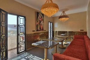 Posezení v ubytování Riad La Fayette Bed & Breakfast