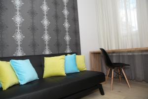 Posezení v ubytování Alp de Veenen Hotel