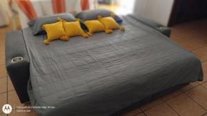 Katil atau katil-katil dalam bilik di Casa Vacacional La Arcada