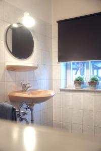 Koupelna v ubytování Ferienwohnung blaues Haus