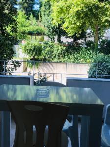 A balcony or terrace at EVİM APART HOTEL