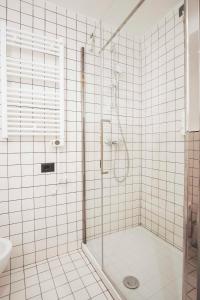 Koupelna v ubytování Aparthotel Colombo Roma