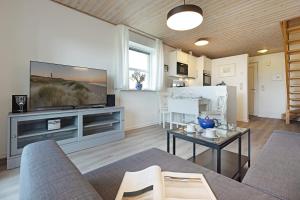 Kuchyň nebo kuchyňský kout v ubytování Möwe