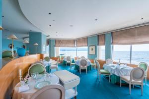 Χώρος καθιστικού στο Awashima Hotel