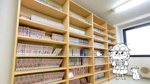 Biblioteca nell'hotel