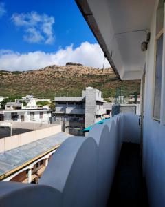 a view from the roof of a building at Port Louis Centre penthouse in Port Louis