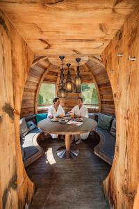 Posedenie v ubytovaní ZillergrundRock Luxury Mountain Resort