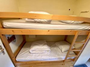 Krevet ili kreveti na sprat u jedinici u okviru objekta Superbe studio, Praz-sur-Arly