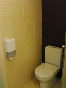 Koupelna v ubytování Raziotel Kyiv (Boryspilska)