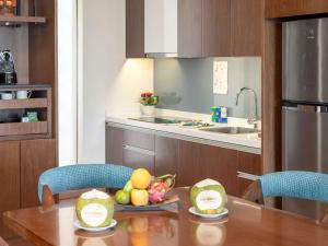 Kuchyň nebo kuchyňský kout v ubytování Mövenpick Resort Cam Ranh