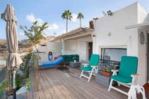 Χώρος καθιστικού στο La Casa de Ramón