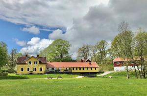 Byggingin sem hostelið er í