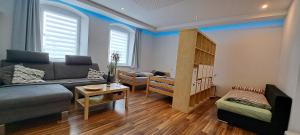 Posezení v ubytování Ferienwohnung Am Altstadtring