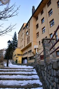 L'établissement Hotel SNO Edelweiss en hiver
