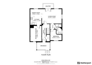 Půdorys ubytování Ferienwohnung Basaltliebe Mendig