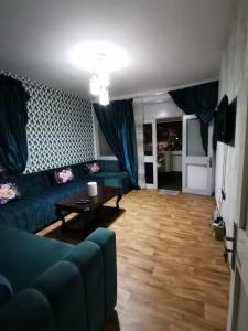 Posezení v ubytování Appartement Corniche Nador