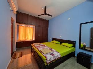 Katil atau katil-katil dalam bilik di Aditya Homestay