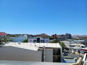 a view of a city from the roof of a building at MERENSKY Windhoek in Windhoek