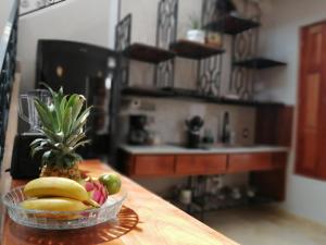 Kuchyň nebo kuchyňský kout v ubytování Hotel Casa Piedad