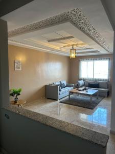 Posezení v ubytování appartement à oujda