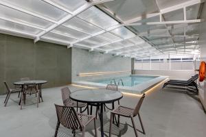 Bazén v ubytování Hotel Pires nebo v jeho okolí