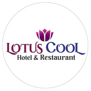 a logo for a hotel and restaurant at Lotus cool hotel and restaurant in Ibbagomuwa