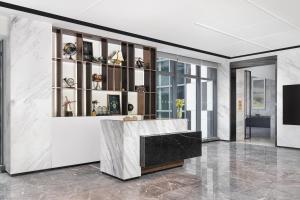Televisyen dan/atau pusat hiburan di Four Points by Sheraton Shanghai Jiading